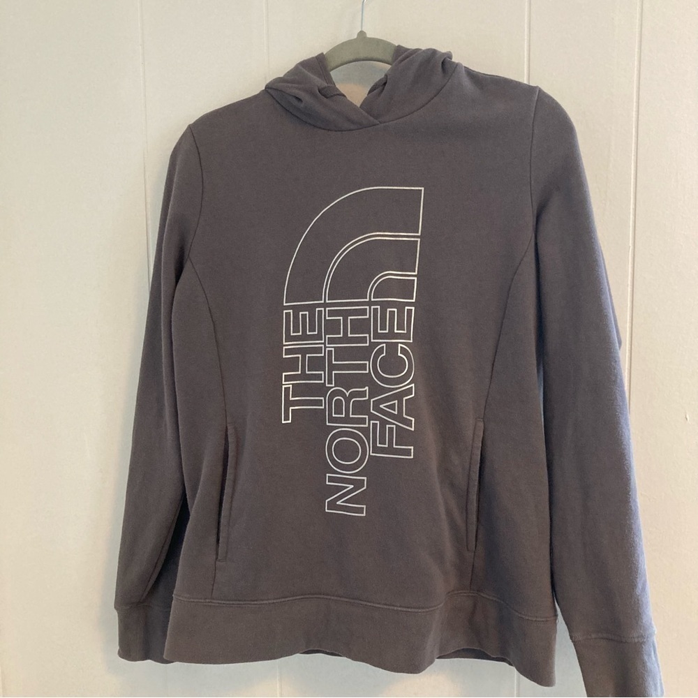 The North Face Women's Half Dome Big Logo Pullover Hoodie, Mauve Size Small - Picture 3 of 6